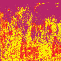 Obraz premium Abstract multicolored grunge texture. The background is smears of dry paint with an old brush. Vector graphics