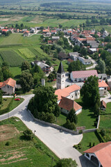 Church of the Our Lady of Snows of the Snows in Volavje, Croatia