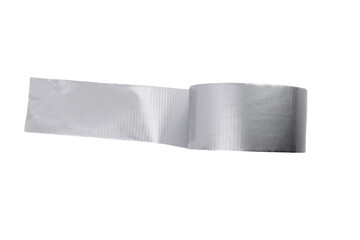 Reinforced adhesive tape isolated on white