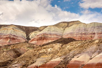 on the road Scenic Byway in Capitol Reef National Park in United States of America