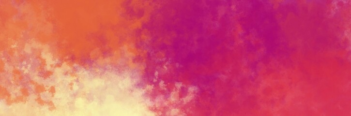 Abstract painting art with purple, red, orange and beige paint brush for presentation, website background, halloween poster, wall decoration, or t-shirt design.