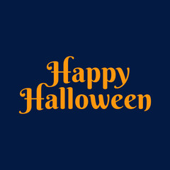 happy halloween banner. vector illustration