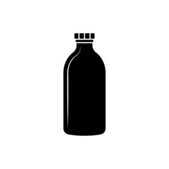 Mineral water bottle icon design illustration template vector