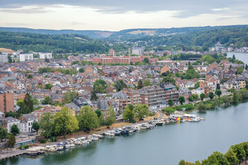 Fototapeta na wymiar Jambes, a town in Wallonia and a district of the city of Namur, in Belgium