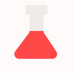 Potion icon vector illustration in flat style about medical, use for website mobile app presentation