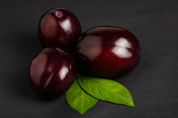 red and black olives