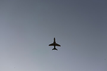 airplane in the sky