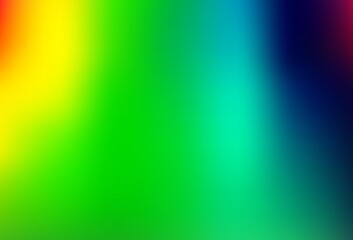 Light Multicolor, Rainbow vector blurred shine abstract background.