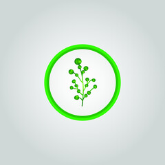 leaf logo design. Landscape, garden, plant, nature and ecology logo vector design. Ecology Happy life Logotype concept icon. Vector illustration, Graphic Design editable