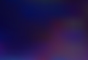 Dark BLUE vector modern bokeh pattern.