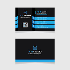 Vector modern creative simple and clean business card design, red abstract unique luxury and professional name card design, print ready corporate and brand identity design.