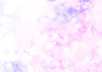 ピンク色と紫色の水彩テクスチャ背景
