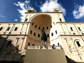 Cortile della Pigna, Città del Vaticano, Roma