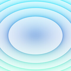 Rippled background. content area. Circle background. Abstract background. 3d rendering.