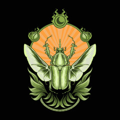 insect bugs premium vector illustration  © richo
