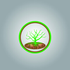 best tree logo design or best tree icon. perfect for company logo and branding or your design