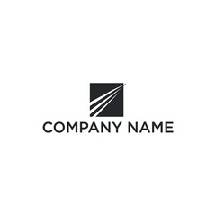 Naklejka premium Accounting logo design