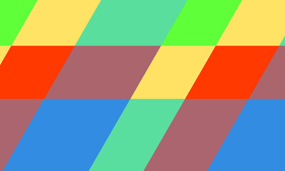 stacked slanted plaid background and various colors