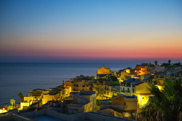selinunte sicily italy at golden hour