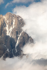 gransasso fra le nuvole