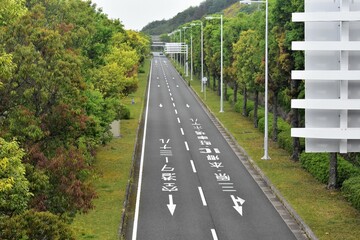 直線道路