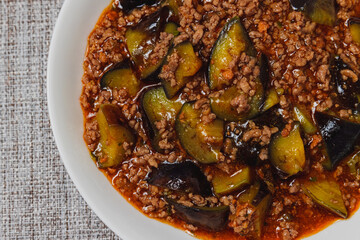 麻婆茄子
Mapo Eggplant