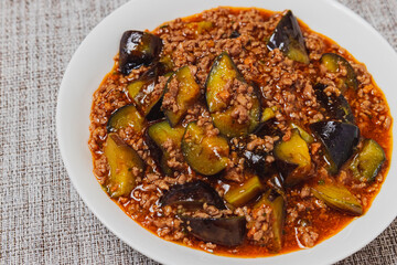 麻婆茄子
Mapo Eggplant