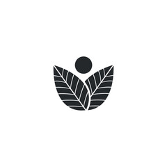 Leaf logo design