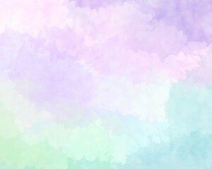 Rainbow pastel soft watercolor painting texture