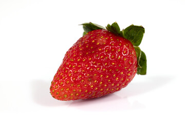 fresh red strawberry close up