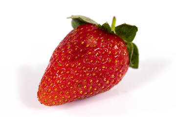 fresh red strawberry close up