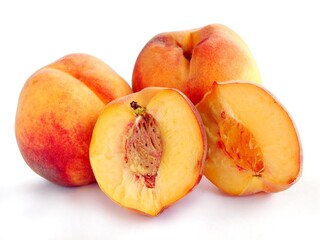 peaches as tasty,jucy fruits close up