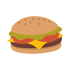 fast food burger