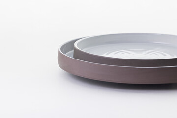 Kitchen and restaurant utensils on a white background