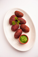 Beet Root Patties or cutlet