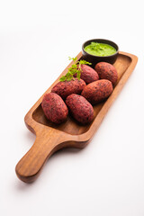 Beet Root Patties or cutlet