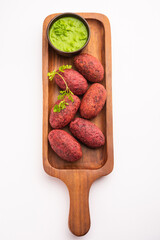 Beet Root Patties or cutlet