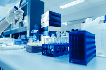 Chemists mixed up chemical to find antiretroviral drugs at the lab,Experiment to detect virus was...