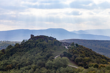 landscape with clouds