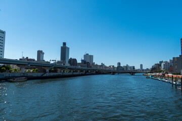 Naklejka premium 隅田川