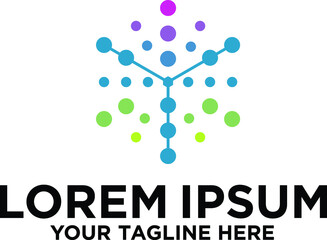 Letter Y Blockchain Technology logo