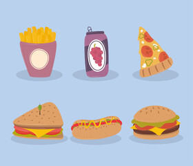 icons collection food