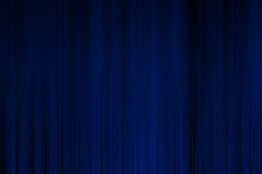 fond ou arrière-plan abstrait de couleur bleu nuit, rideau de scène de théâtre ou spectacle, Noël, spectacle.
