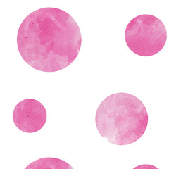 watercolor on texture paper background.