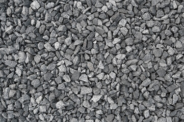 Gravel texture. Indastrial wallpaper. Grey