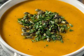 Healthy Organic Butternut Squash Soup