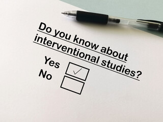 Fototapeta premium Questionnaire
