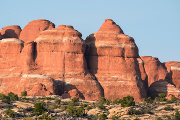 Fototapeta premium landscape on arches national park in the united states of america