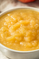 Healthy Organic Raw Apple Sauce