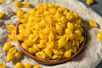 Raw Dry Organic Medium Pasta Shells